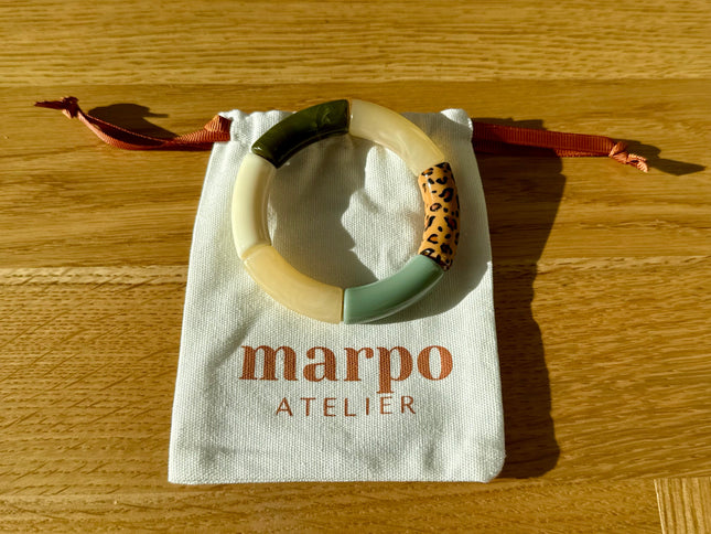 Bransoletka GRAOU zielony centki - Yooglo