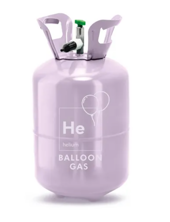 Butla z helem fiolet maks. 30 balonów - butla z helem