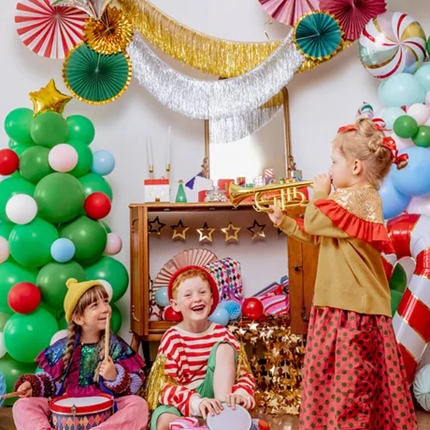 Cekinowy kołnierzyk mix - kołnierz