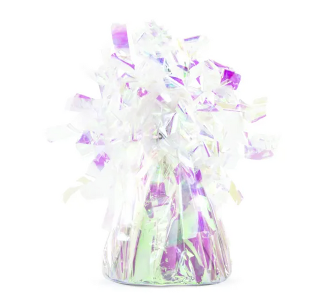 Ciężarek do balonów foliowy opalizujący - ciężarek do balonów