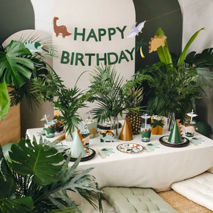 Czapeczki Dinozaury 14 cm mix - czapeczki papierowe