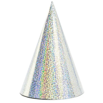 Czapeczki holograficzne srebrny - czapeczki