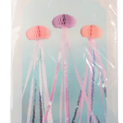 Dekoracje bibułowe Meduzy, mix, 15,5x157cm - Yooglo