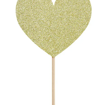 Dekoracje do muffinek Sweet Love - Serca - dekoracje do muffinek