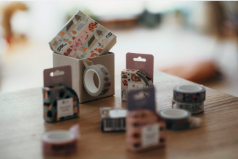 Dekoracyjna taśma washi " Little Lamb" - Yooglo