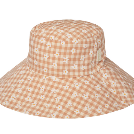 Dwustronny kapelusz przeciwsłoneczny Daisy (3–6 lat) - Yooglo