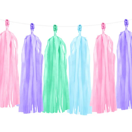 Girlanda frędzle mix - girlanda