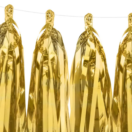 Girlanda frędzle złoty - frędzle