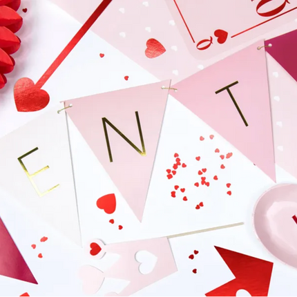 Girlanda Valentines - Flagietki 2,1 m - girlanda