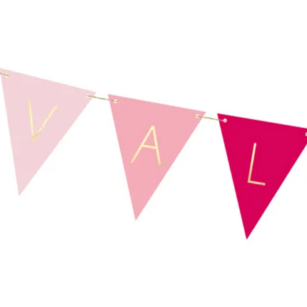 Girlanda Valentines - Flagietki 2,1 m - girlanda