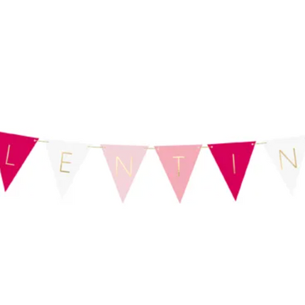 Girlanda Valentines - Flagietki 2,1 m - girlanda