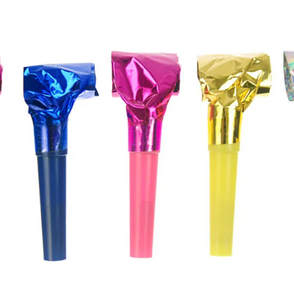 Gwizdki holograficzne mix 20 szt. - gwizdki