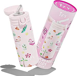 IZY Kids - różowy - flaming 350ml termos - Yooglo