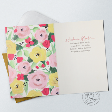 Kartka dla Babci HM200-3241 - kartka