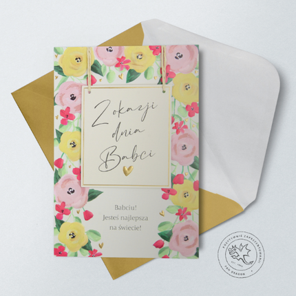 Kartka dla Babci HM200-3241 - kartka