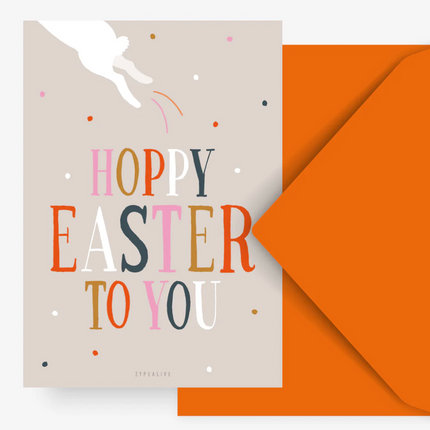 Kartka Hoppy Easter - Yooglo