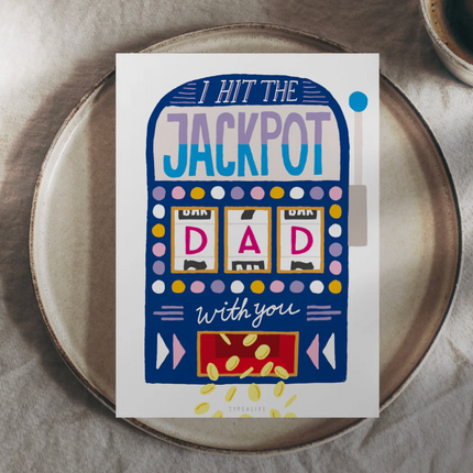 Kartka Jackpot Dad - Yooglo