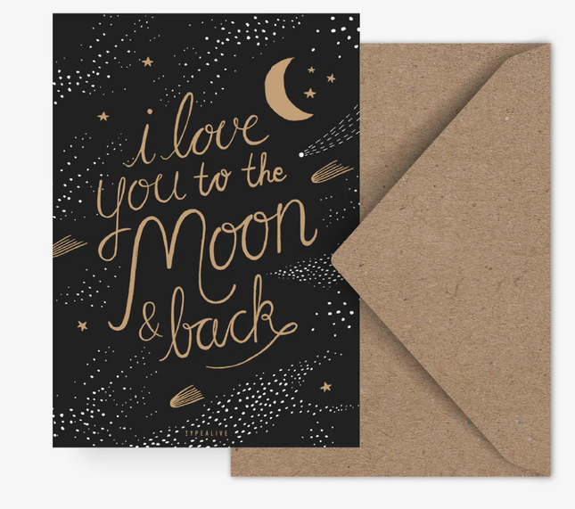 Kartka The Moon - Yooglo