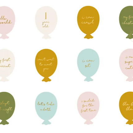 Karty do zdjęć Baloniki - Yooglo