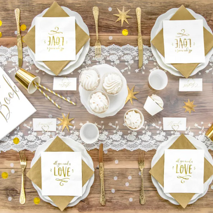 Konfetti Kółka złoty 15g - konfetti