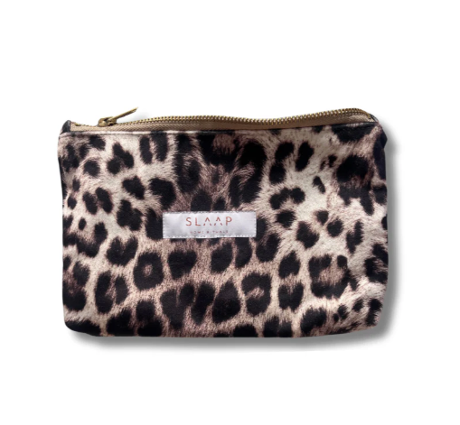 Kosmetyczka welurowa w cętki - Yooglo