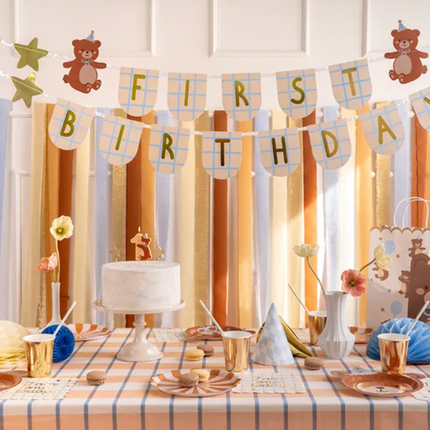 Krepa 5cm/10m zestaw 6 szt. mix - krepa