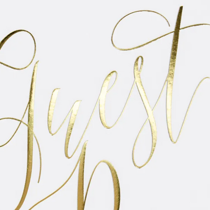 Księga gości ’Guest Book’ biały - księga gości