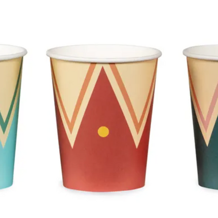 Kubeczki Cyrk mix 220 ml - kubeczki papierowe