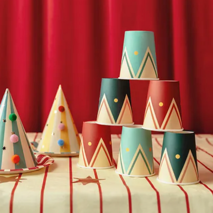 Kubeczki Cyrk mix 220 ml - kubeczki papierowe