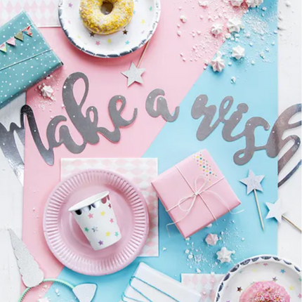 Kubeczki Jednorożec - Gwiazdki, 180 ml - Yooglo