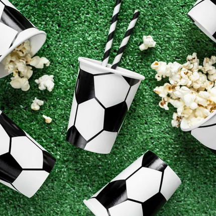 Kubeczki Piłka 260 ml - kubeczki papierowe