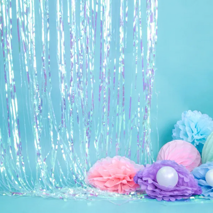 Kurtyna Party opalizujący 90 x 250cm - kurtyna dekoracyjna