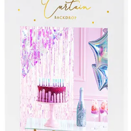 Kurtyna Party opalizujący 90 x 250cm - kurtyna dekoracyjna