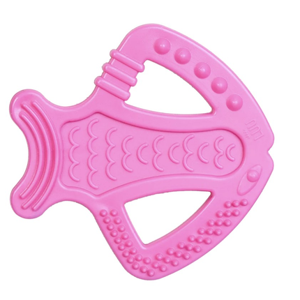 LUU Kids Gryzak Dla Dzieci Gigi The Fish Pink - Yooglo