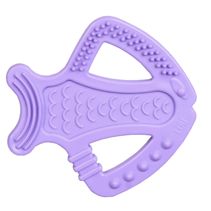 LUU Kids Gryzak Dla Dzieci Gigi The Fish Purple - Yooglo
