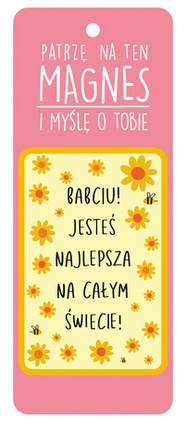 Magnes Rainbow-97 Babcia - Magnes