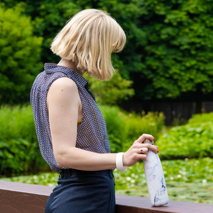 Marmurowy biały 500ml termos - Termos