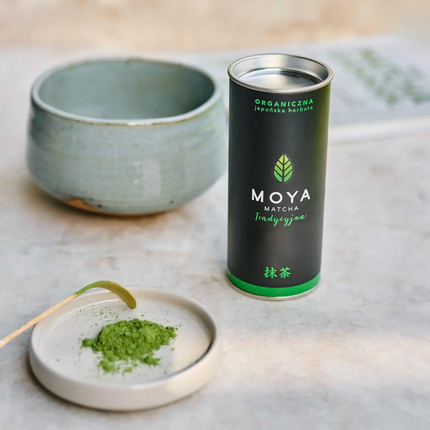 Moya Matcha - matcha tradycyjna, puszka 30g - Yooglo