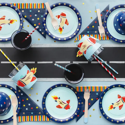 Nakładki na kubki Samolot - nakładka