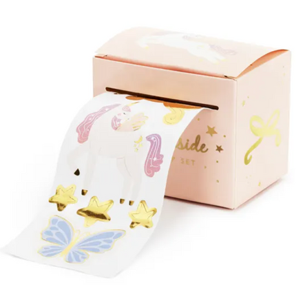 Naklejki Jednorożce na rolce w pudełku - Yooglo