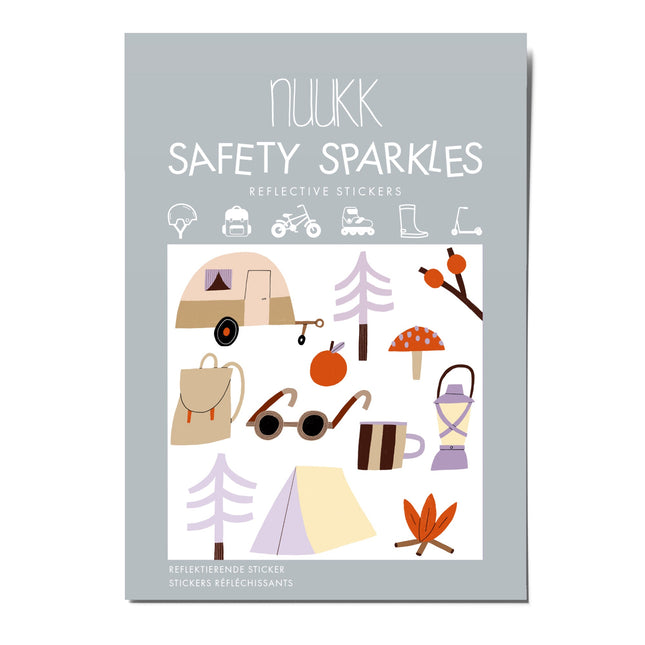 Naklejki odblaskowe "Camping" - Yooglo