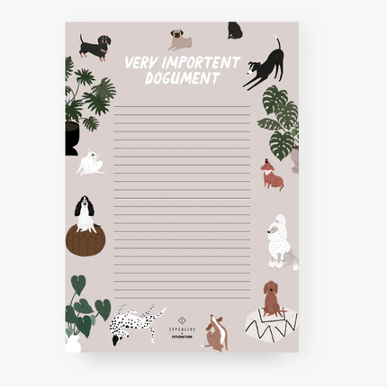 Notatnik / Petisfaction "Dogs" Dogument - Yooglo