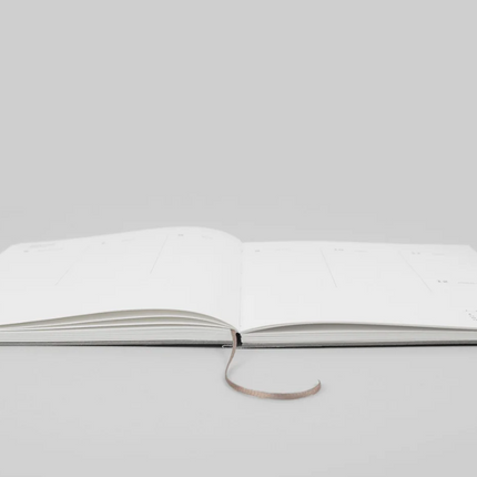 Papierniczeni Planner niedatowany KLASYK – antracyt - Yooglo