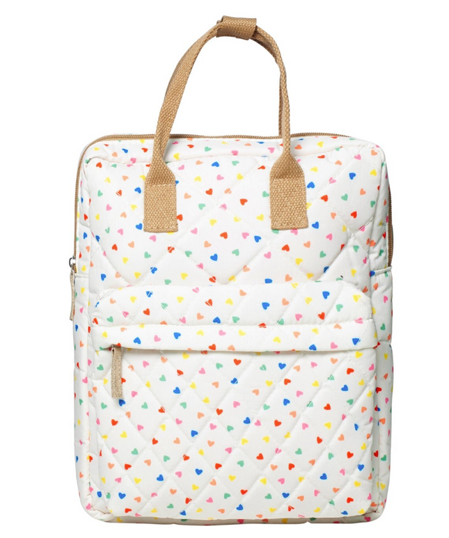 Pikowany plecak Rainbow Hearts - Yooglo