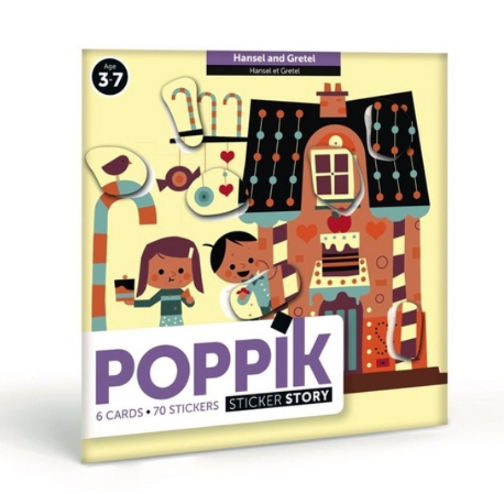 Poppik: Naklejki Bajkowe Opowieści – JAŚ I MAŁGOSIA - Yooglo