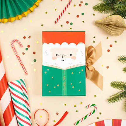 Pudełko na prezenty Mikołaj, 6x22.5x15 cm, mix - Yooglo