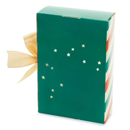 Pudełko na prezenty Mikołaj, 6x22.5x15 cm, mix - Yooglo