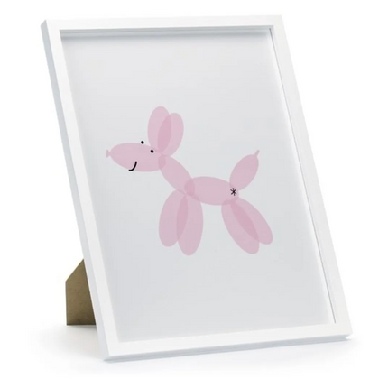 Ramka do zdjęć 30 x 40 cm - pies balon - ramka do zdjęć