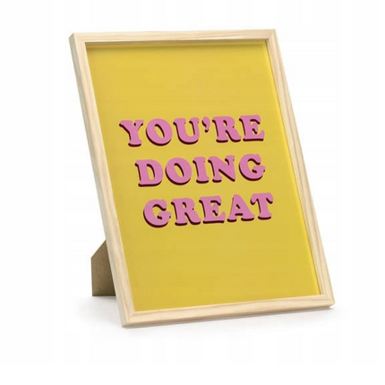Ramka do zdjęć 30 X 40 cm - you’re doing great - ramka do zdjęć
