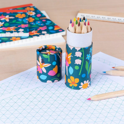 Rex London - Drewniane kredki 12 szt., wróżki - Yooglo